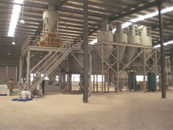 耐火材料生產(chǎn)線|建材生產(chǎn)線|耐火材料生產(chǎn)線設備|干粉砂漿生產(chǎn)線|上?？道煞凵皾{生產(chǎn)線設備專業(yè)設計制造